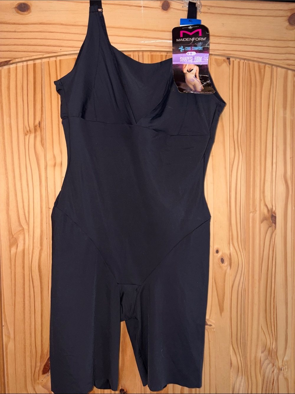 Maidenform Black Full-Body Shaper Slip